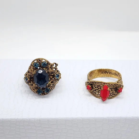 Adjustable Vintage West Germany Rings - Picture 14 of 14